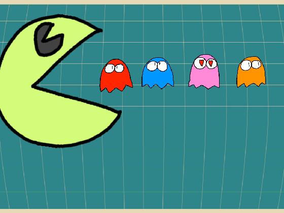 Giant Pacman Vs Ghosts