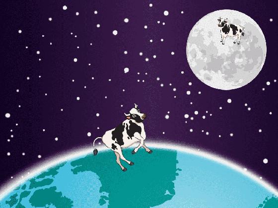 space cow vs earth cow
