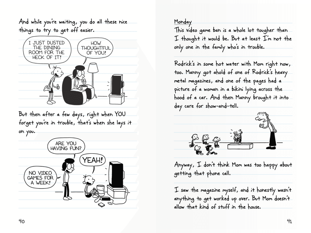 Diary of a wimpy kid book 1 1