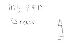 my pen draw