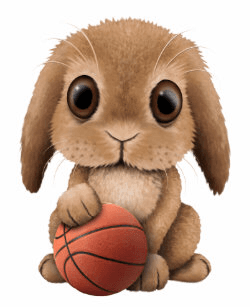 Dress up bunny basketball 1