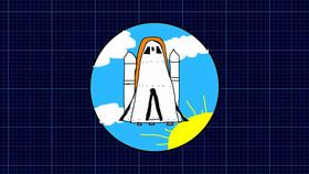 Space Shuttle Take-off Mission Patch