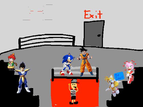 Sonic Vs. Goku 1 1 1