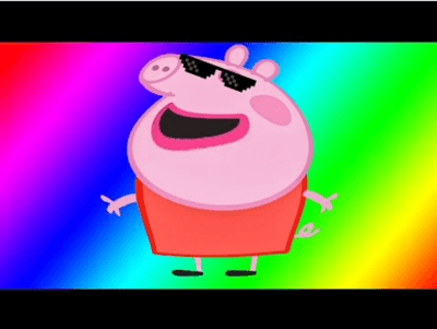 we will rock you by Peppa Pig
