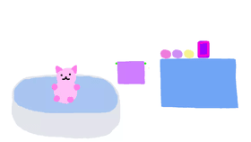 Bath my cat