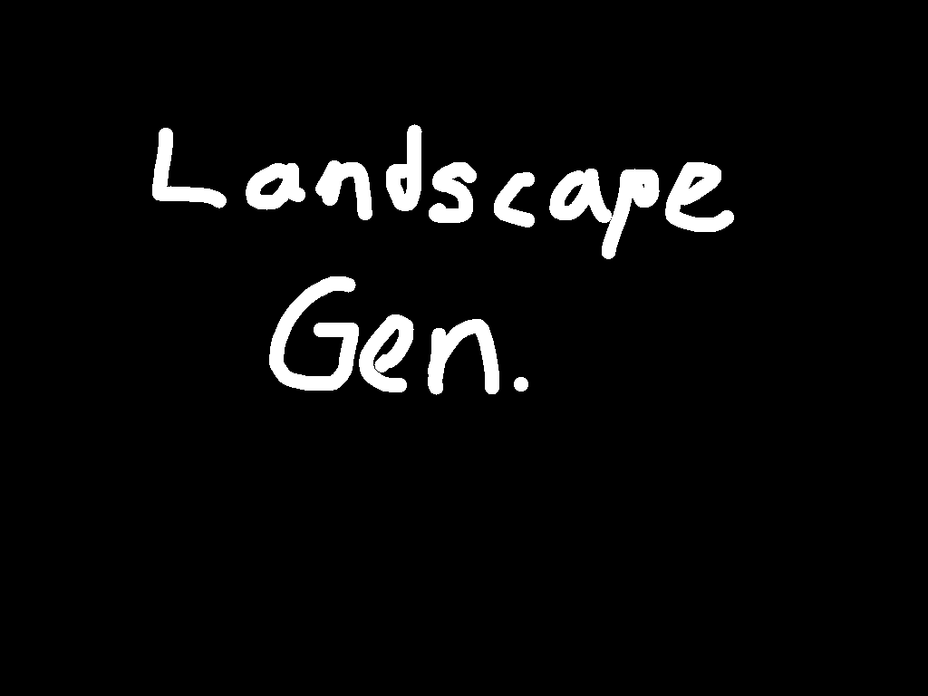 Landscape generator