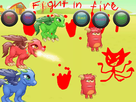 fight in fire dragon