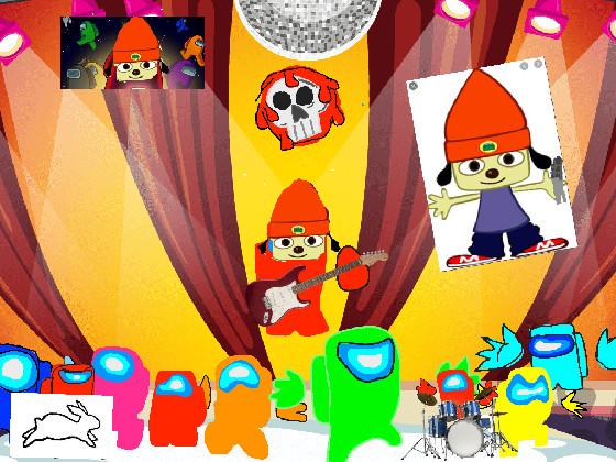 Among Us will ROCK YOU!!!with parappa the rapper