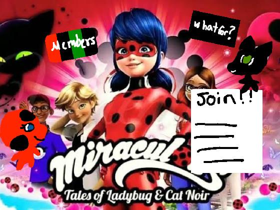 Miraculous Club remix to join and say miraculous club joiner
