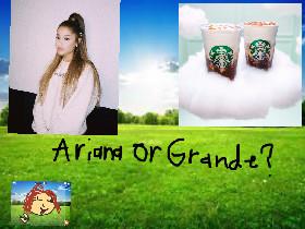 Ariana or Grande?😂🤣