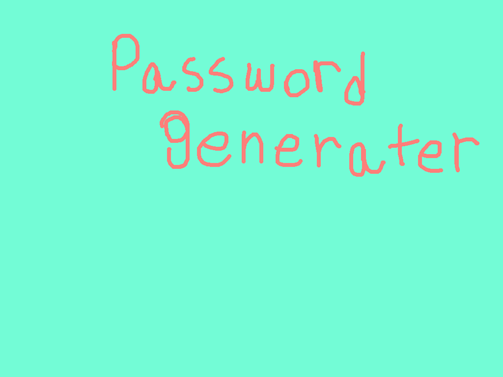 Passcode generater remix