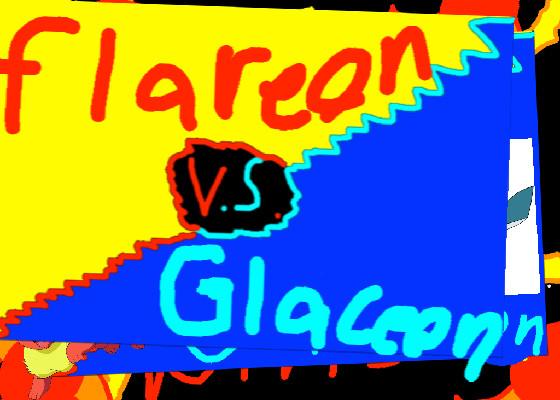 1-2 Player FLAREON vs GLACEON! 1