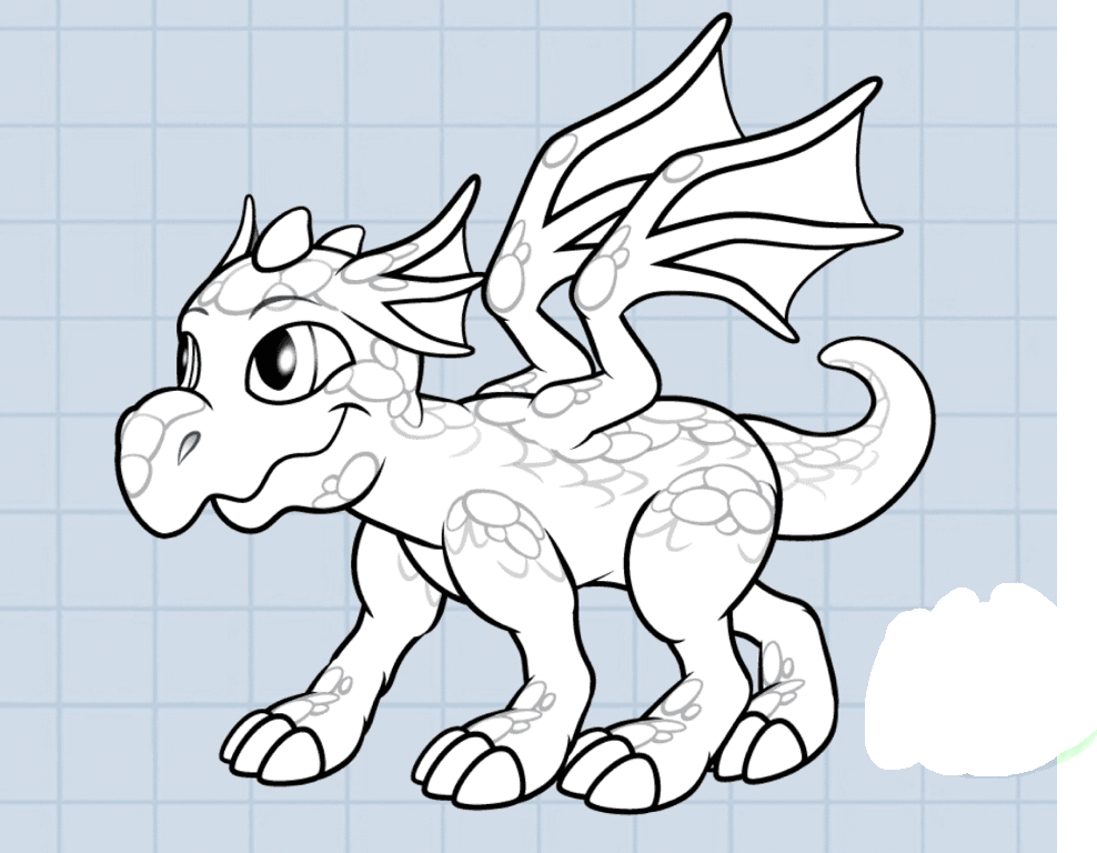 Guess the dragon’s colors!