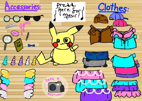 Pikachu Dress-up!  1 1