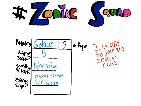 #Zodiac Squad Sign-Ups! (Quiz Included) - Unicorn Studios- ZGames, Field_Cat, TTW, Glo-Wolf, I Love Cake, etc. 1 1 1