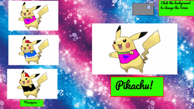 Make your pikachu buddy!