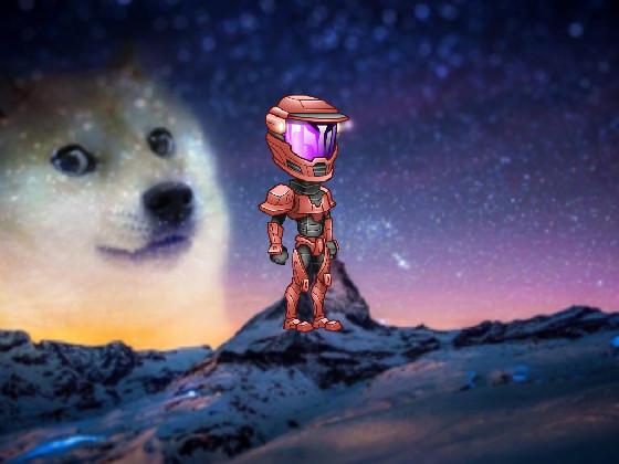 HOVER SOLDIER WITH DOGE