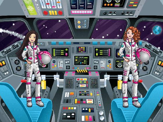 interactive leaning barbie video game about space