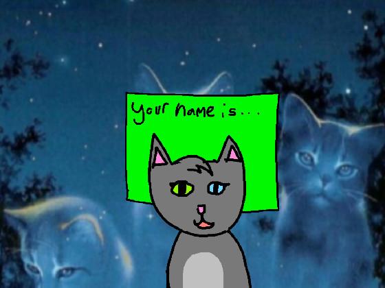 What is your warrior cat name? 1 1