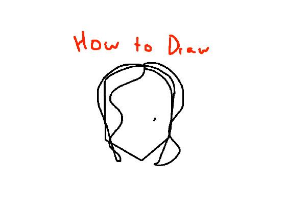 How to draw an anime girl