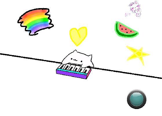 Piano Bango Cat