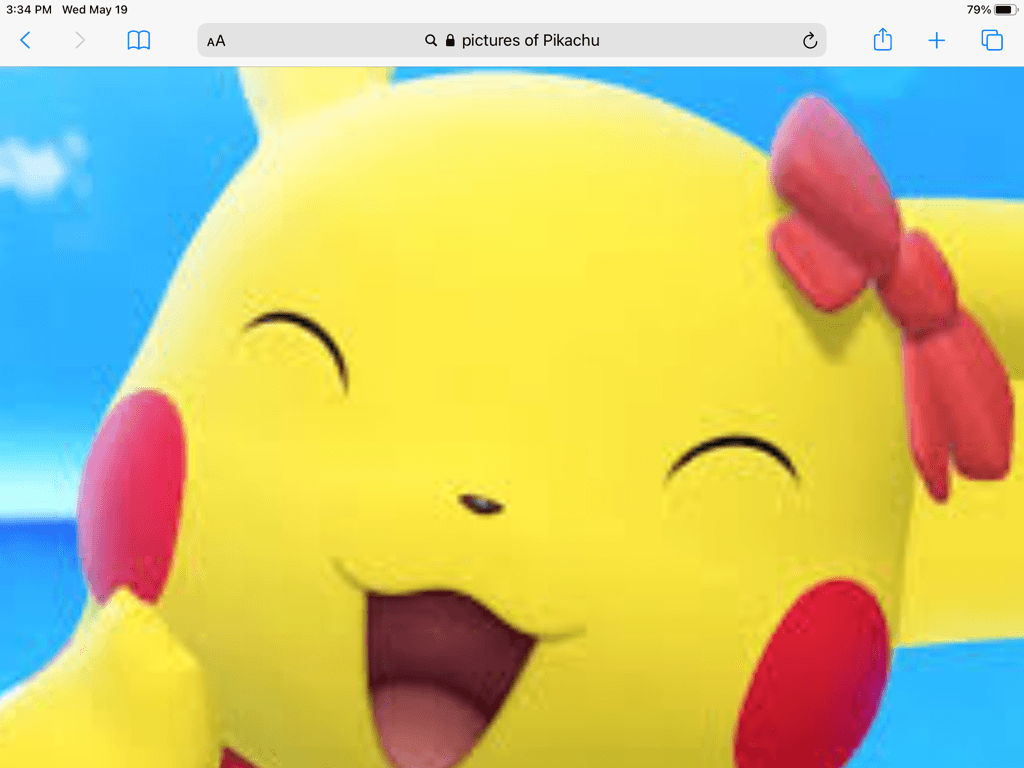 cute pictures of Pikachu 2
