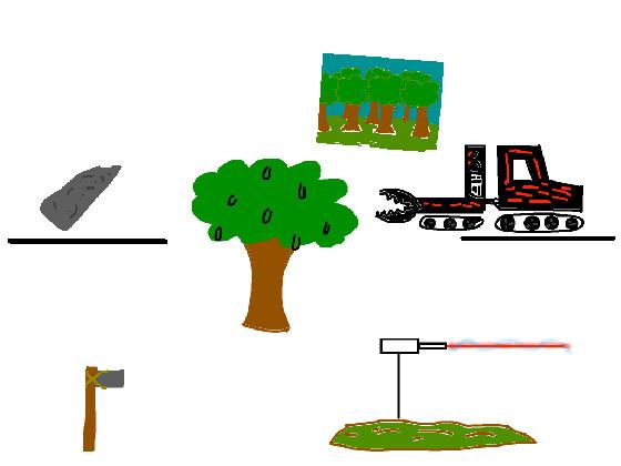 Tree Cutting Idle Game! BUT HACKED