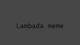Lambada   // Meme