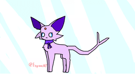 me in espeon form