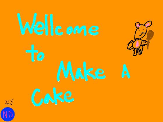 Make a Cake with me and bunny