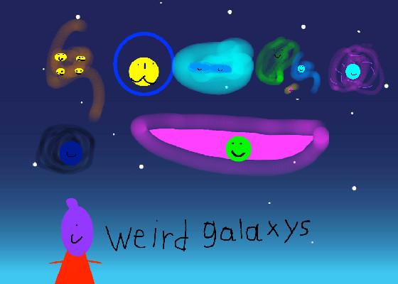 weird galaxys