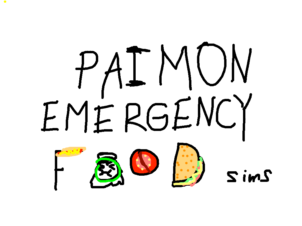 Paimon Emergency Food Sims