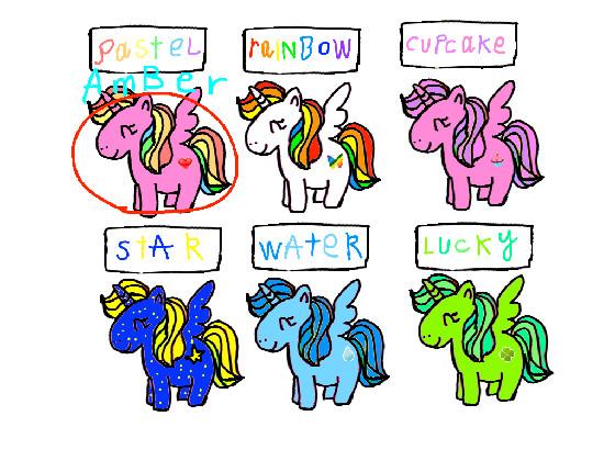 Unicorn adoptables!