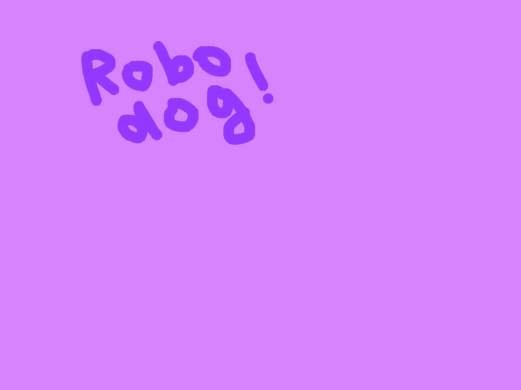 Trading fr robo dog!