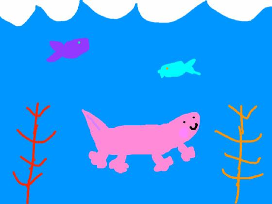 How to draw an axolotl