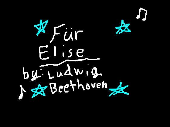 Für Elise(piano music)