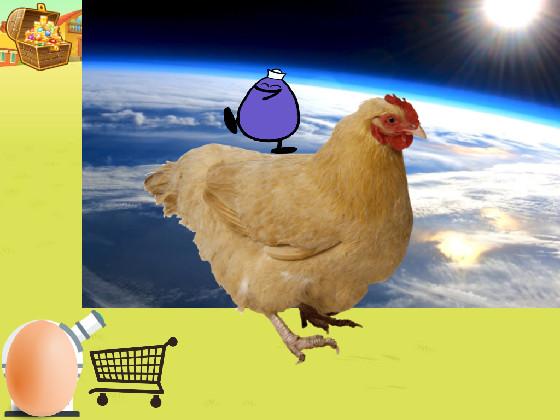 Chicken Tycoon! in space