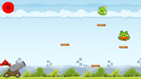 Angry Birds Cannon Shooter