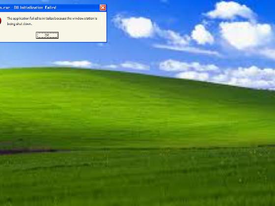 Windows XP Error trail