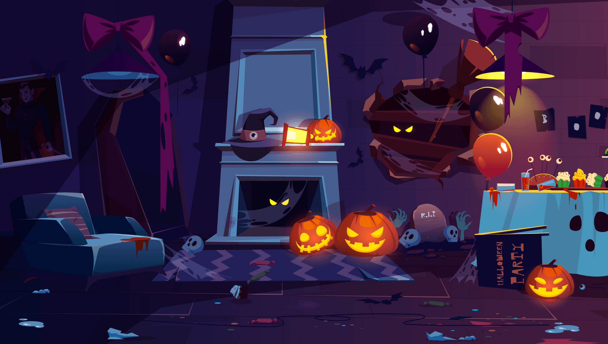 Trick or treating shop