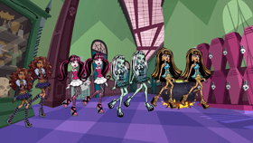 Two Monster High Dance Party