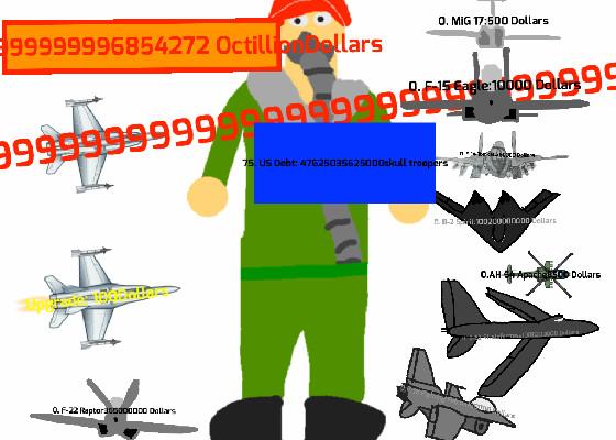 Military Airplane Clicker 1