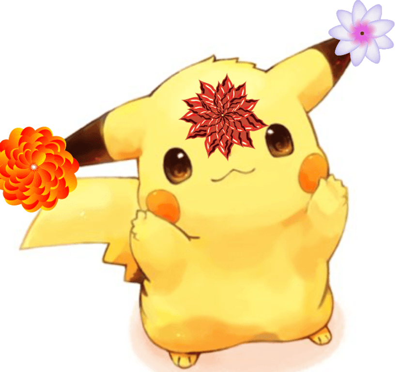 Flower Power Pikachu!