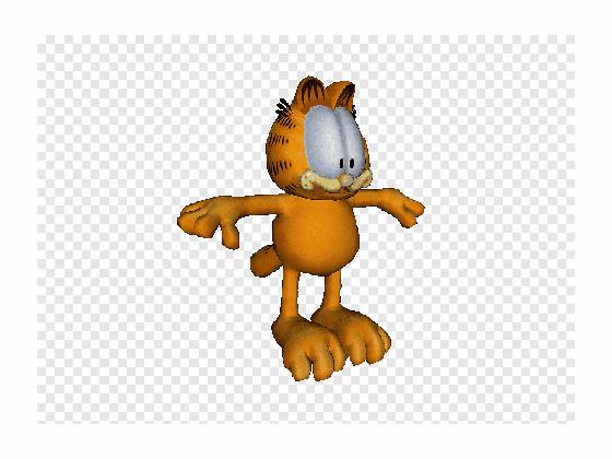 stare at Garfield he is coming for youuuu