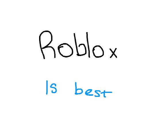roblox is best