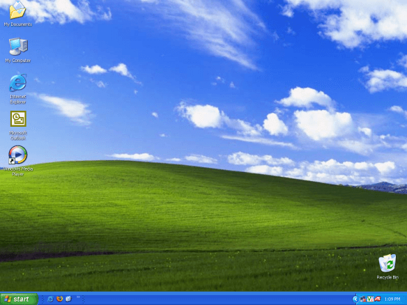 Windows XP error