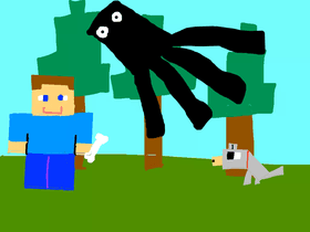 TAME A DOG AND KILL THE SQUID!!!!MINECRAFT