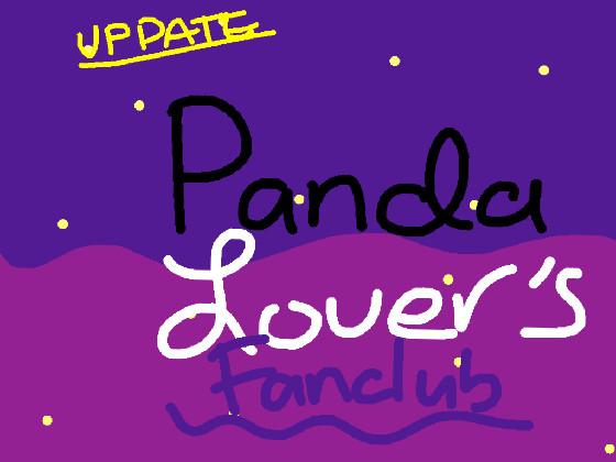 Panda Lover’s Fanclub! Member of the week: SophiSylvie 2