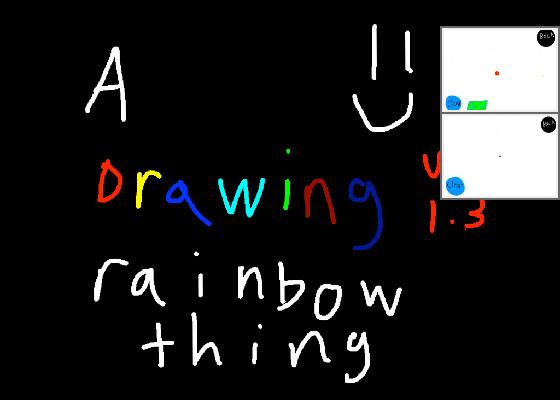 a drawing rainbow thing 1