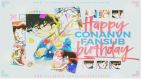 Happy Birth Day to 25 years old Detective Conan (1996-2021)